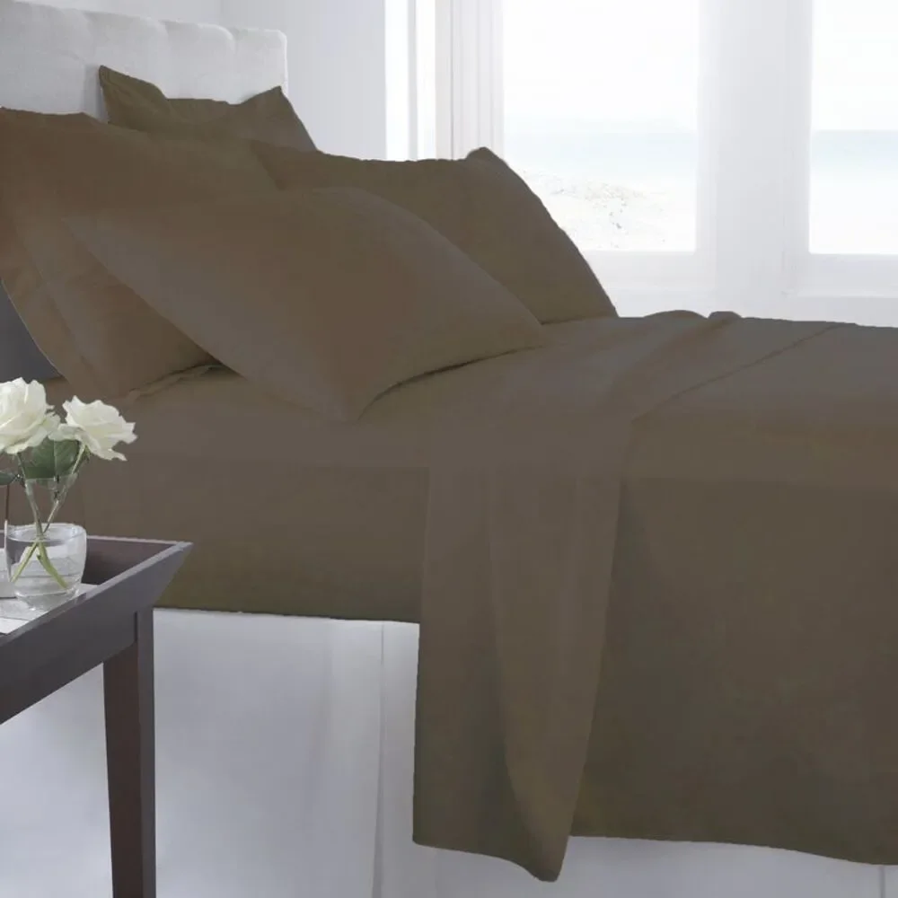 Woven Trends Hotel Luxury Bed Sheets Set - 1800 Series Supreme Collection, Extra